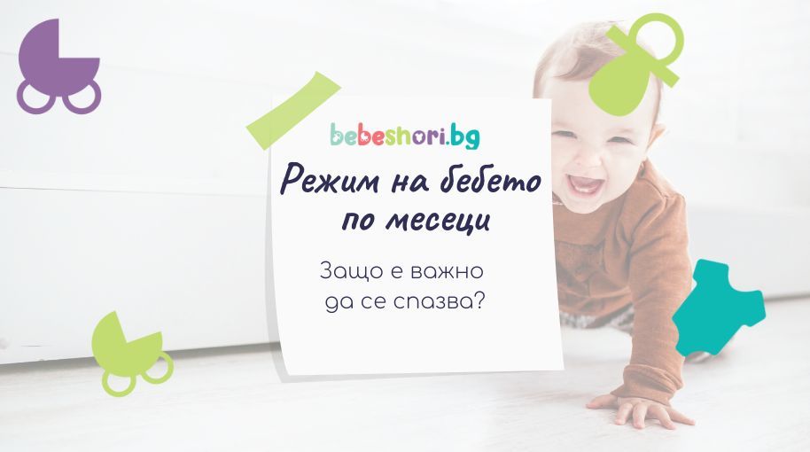 Режим на бебето по месеци и защо е важно да се спазва