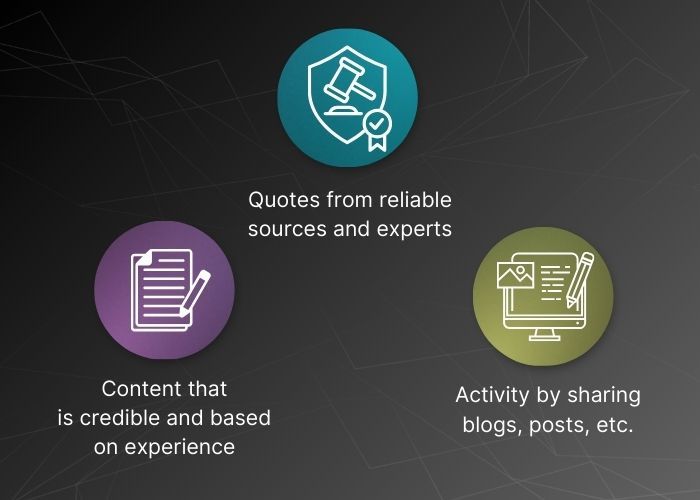 Are you sharing fresh content and are you familiar with EEAT factors?