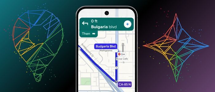 gemini google maps интеграция