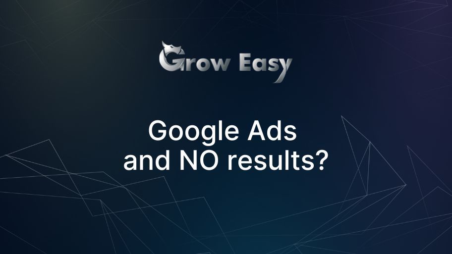 Google Ads and NO results