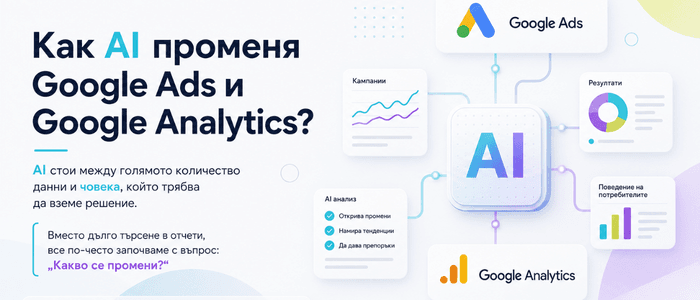 Google въвежда нови AI инструменти в Ads и Analytics