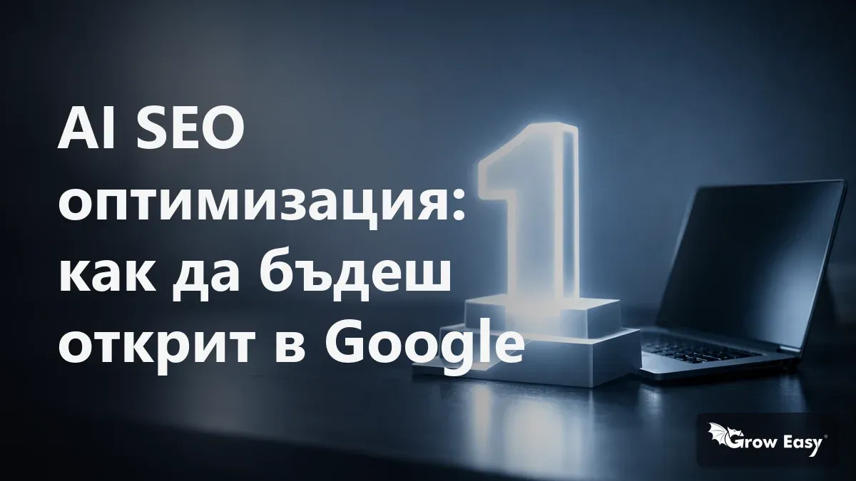 AI SEO оптимизация: как да бъдеш открит в Google