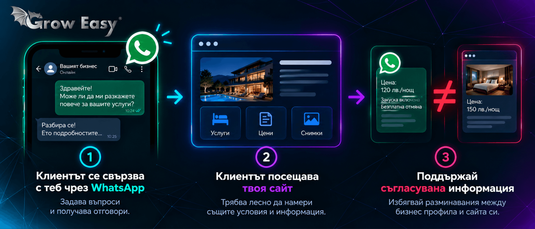  WhatsApp бутон в Google: Как да получаваш запитвания
