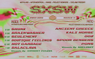 M for Mothland and Project Nowhere Unveil SXSW Showcase Lineup with Hot Garbage, Kali Horse, Shunk │ Exclaim!