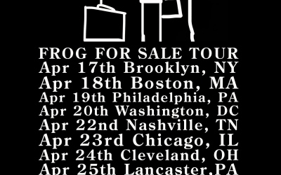 NEWS: Frog Announce New LP with “Je Ne Sais Pas” Single, US Tour, and First UK Show Since 2016 / Audio Antihero Artists on the Road!