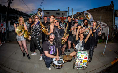Video Premiere: Funkrust Brass Band - “Quartermain & Victoria”