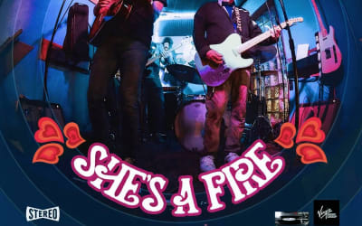 The Scarlet Goodbye - She's a Fire (The Label Group/Virgin)