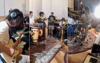 Members of Tame Impala, Geese, Pond, and King Gizzard and the Lizard Wizard Hit the Studio Together