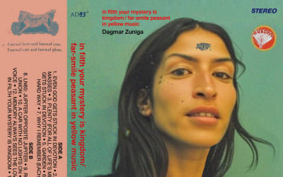 Dagmar Zuniga, “in filth your mystery is kingdom / far smile peasant in yellow music”