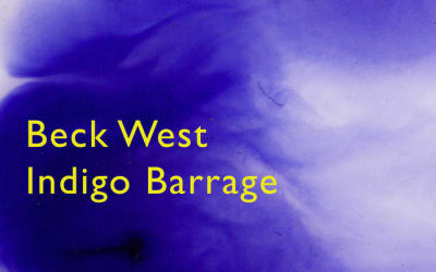 Beck West - Indigo Barrage - Ghosts in the machine lurk around every corner on this sonic excursion.
