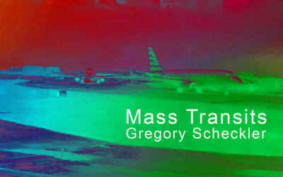 Gregory Scheckler - Mass Transits - Evocative distances, time delays, travel and transits forged through synthesizers, field recordings, and drums.