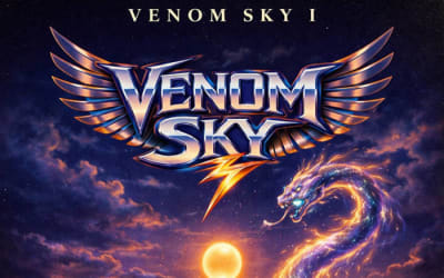 Venom Sky - Venom Sky I - Inspired by the golden age of melodic hard rock, arena rock, and power ballads in the 1980s.