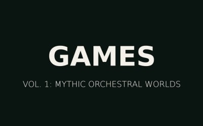 Michael HERTER - GAMES. Vol. 1: Mythic Orchestral Worlds - Where legends are forged in sound.