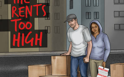 Cardboard Dreams & Cold Streets: WRB Gets Real on “The Rents Too High”