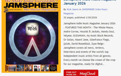 Jamsphere Indie Music Magazine January 2026