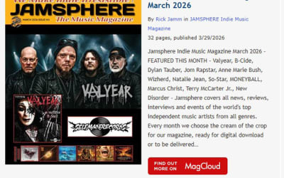 Jamsphere Indie Music Magazine March 2026