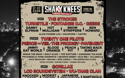 Shaky Knees 2026 Has The Strokes, Gorillaz, Pavement, Geese, & Much More