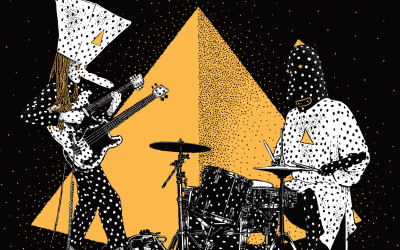 Masked Microtonal Math Rock Duo Angine de Poitrine Announce New Album And First US Tour