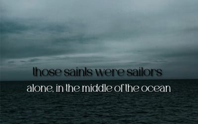 THOSE SAINT WERE SAILORS | singolo | DISTOPIC.IT