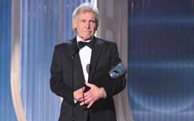 Harrison Ford cries while accepting lifetime achievement award: “I’m indeed a lucky guy”