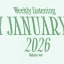 Weekly Listening: January 2026 #2