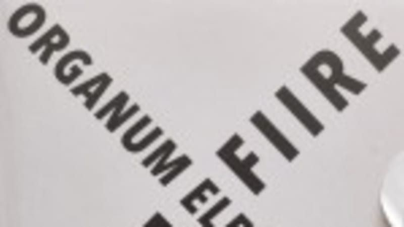 African Paper | ORGANUM ELECTRONICS: Fiire / DAVID JACKMAN: Das Kreuz