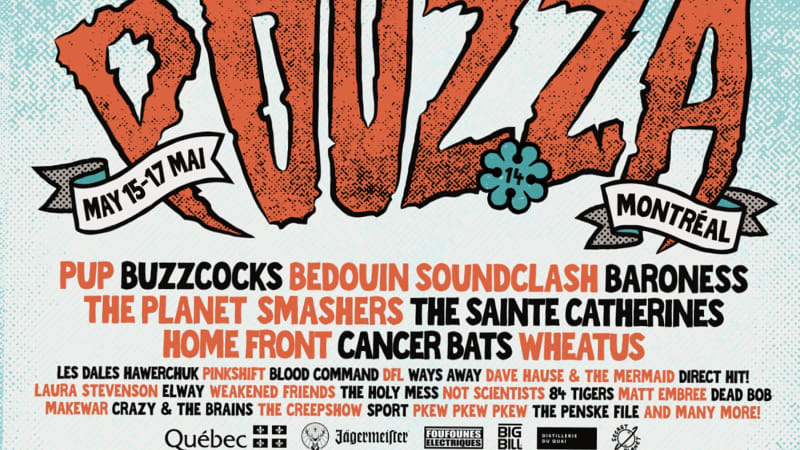 PUP, Buzzcocks, Cancer Bats, Home Front Tapped for Pouzza Fest 2026 │ Exclaim!