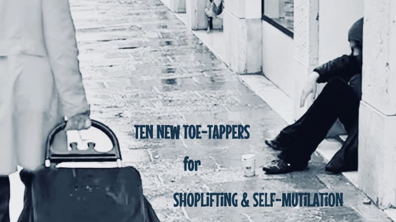 Tom Minor - Ten New Toe-Tappers for Shoplifting & Self-Mutilation (Overreaction Records)