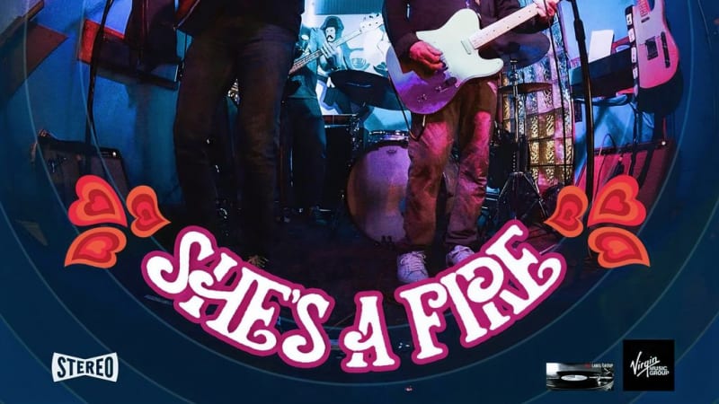 The Scarlet Goodbye - She's a Fire (The Label Group/Virgin)