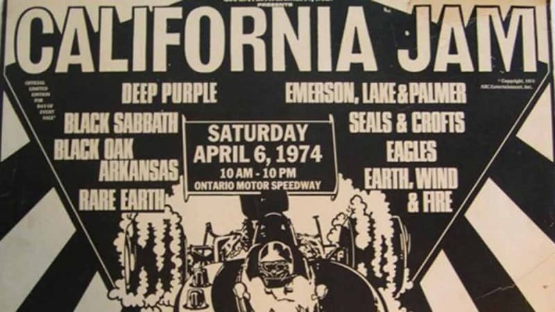 Weirdo Wednesday: Ritchie Blackmore Snaps & Smashes Stratocaster At California Jam 1974 - Glide Magazine