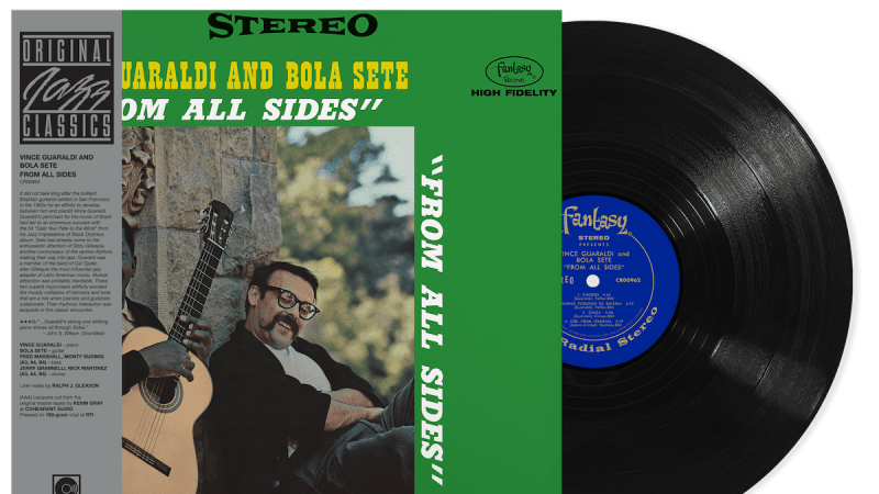 Vince Guaraldi & Bola Sete's 1965 ‘From All Sides’ Vinyl Reissue Captures Effortless West Coast Cool and Samba Fusion Collaboration (ALBUM REVIEW) - Glide Magazine