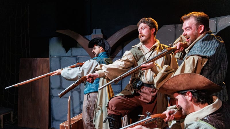 The Three Musketeers swashes all the buckles at Idle Muse - Chicago Reader