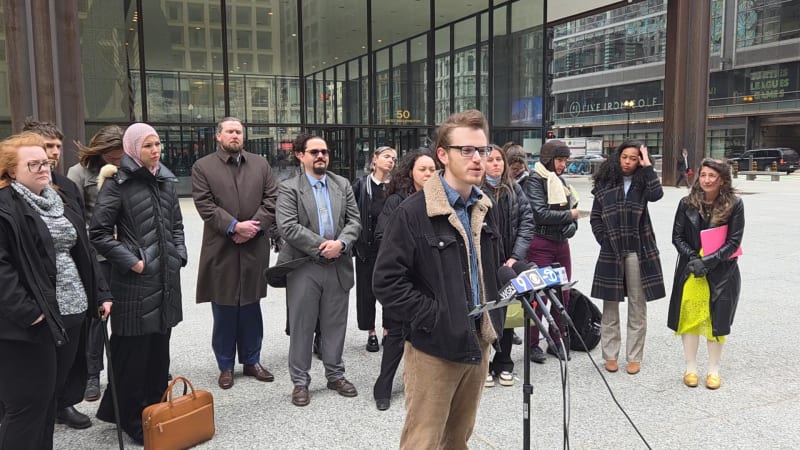 Community members, legal advocates speak out over pending charges against Broadview ICE jail protesters