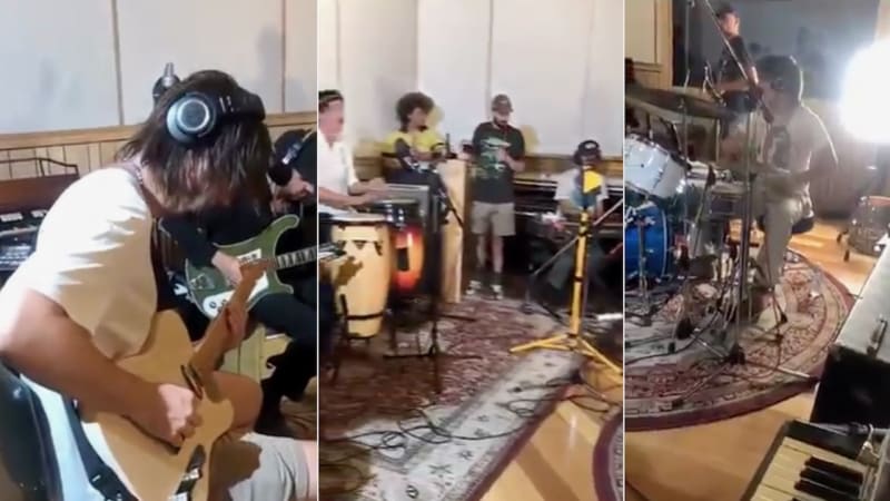 Members of Tame Impala, Geese, Pond, and King Gizzard and the Lizard Wizard Hit the Studio Together