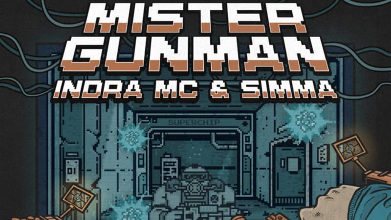 SUPERCHIP // Simma - Mister Gunman - fresh digital reggae vibes from Simma & Indra MC on the SUPERCHIP label, including jungle remix from DJ Vadim!