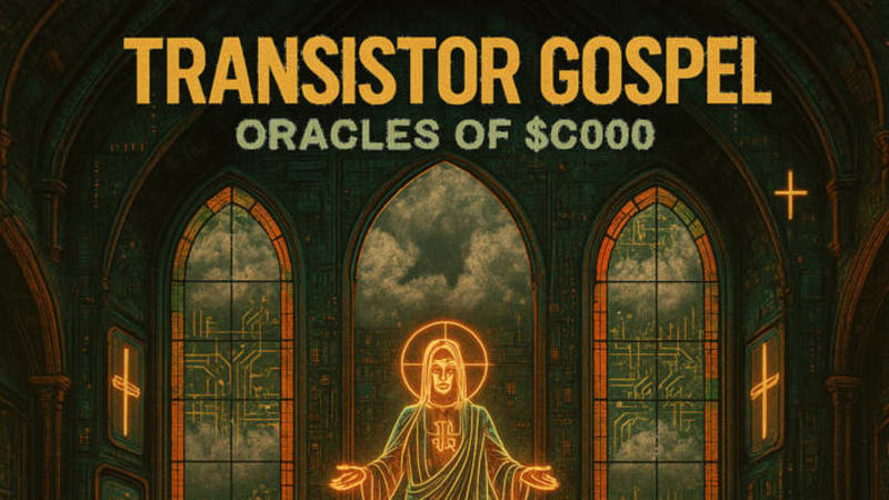 Oracles of $C000 - Transistor Gospel - A synthwave sermon for the digital afterlife