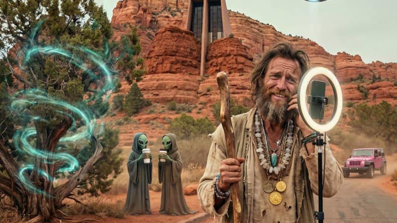 Mr. El - Sedona Vibes - Sedona is a heavy place.