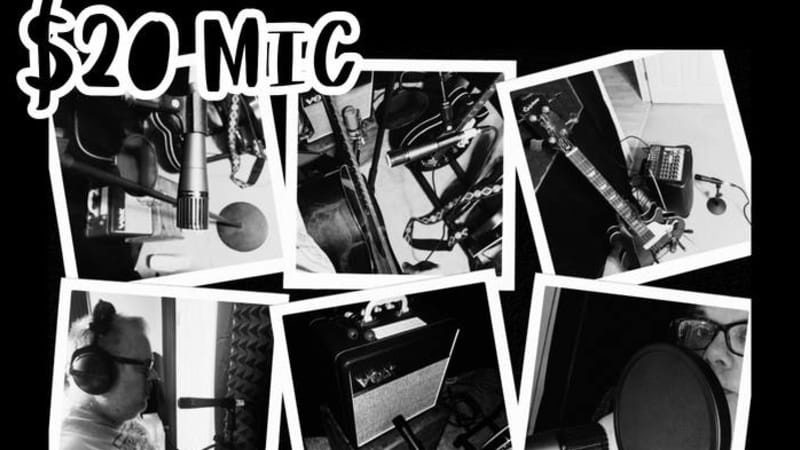 Djembe Funk - $20 Mic - This song only needed one 20 dollar mic. All instruments played into same mic, vocals too. 20 bucks.