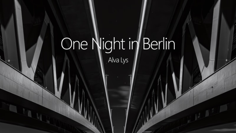 Alva Lys y su viaje nocturno en Berlín - La Caverna