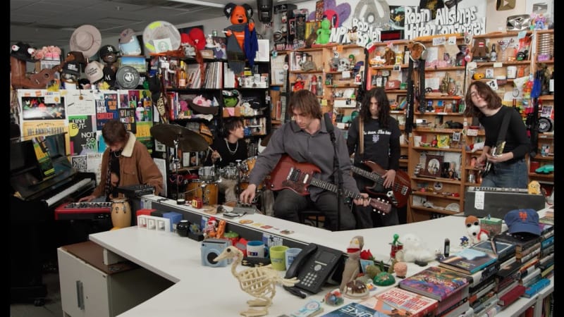 Geese's Tiny Desk Concert Is Really Good: Watch