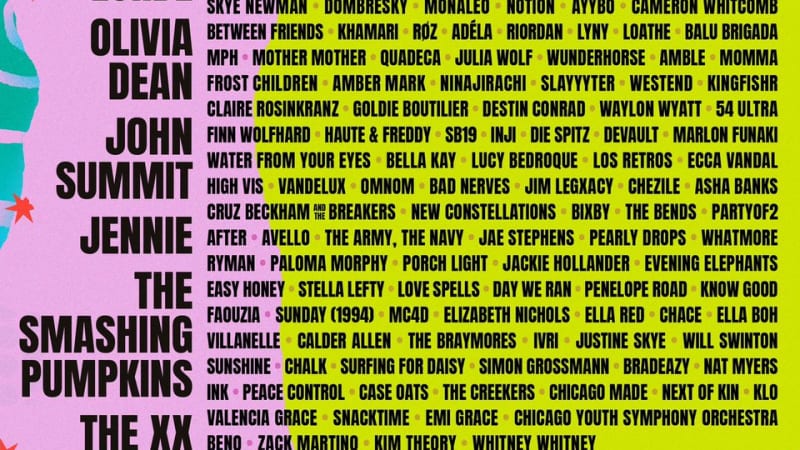 Lollapalooza Announces 2026 Lineup