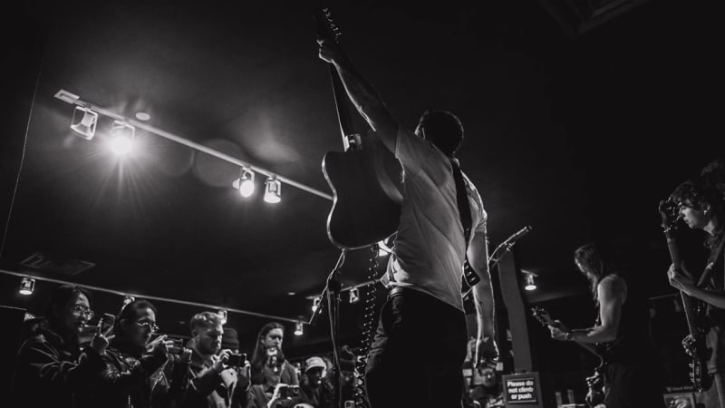 Agriculture played 3 NYC shows (Bowery Ballroom & Rough Trade pics)