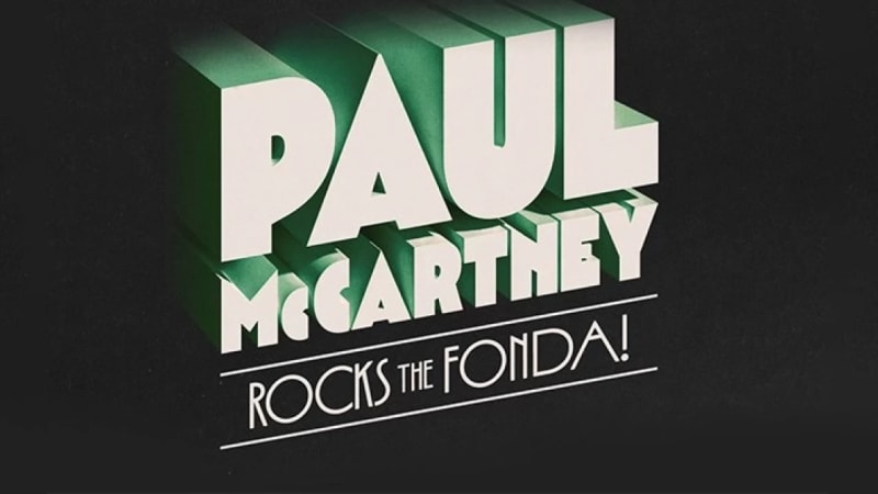 Paul McCartney playing 2 intimate LA shows at Fonda Theatre this month