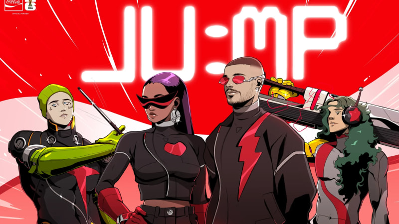 J Balvin, Steve Vai, Travis Barker, and Amber Mark Cover Van Halen's Jump’ as Coca-Cola’s World Cup Anthem - Our Culture