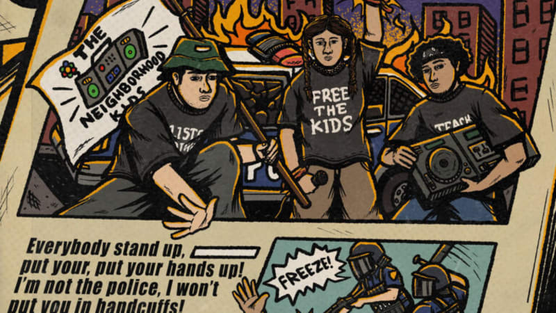 Single: The Neighborhood Kids – Breaking News