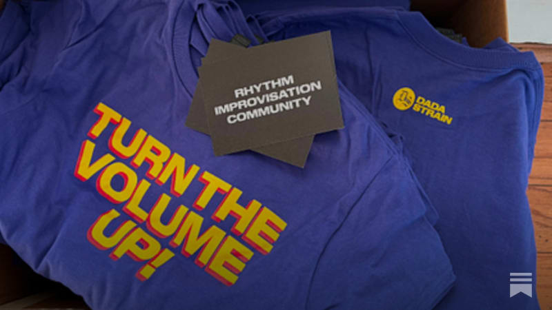 “TURN THE VOLUME UP!” Tees