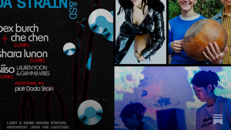 Dada Strain @ L&SD, Saturday, January 24th: Bex Burch & Che Chen + Shara Lunon + siiiso