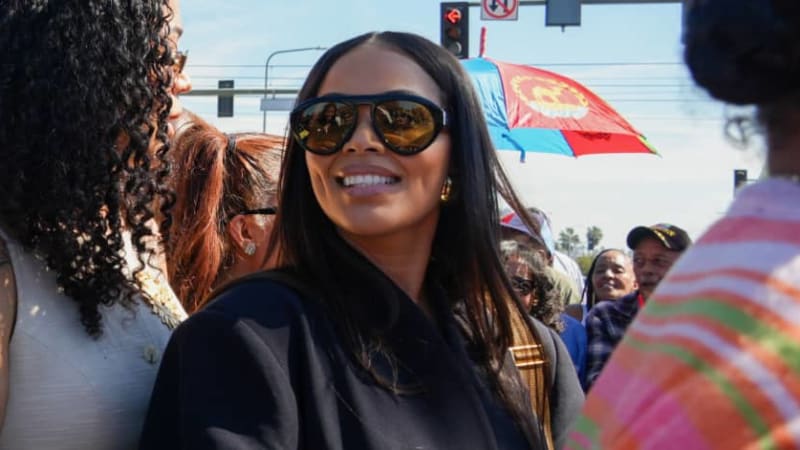 Lauren London remembers Nipsey Hussle at new memorial dedication