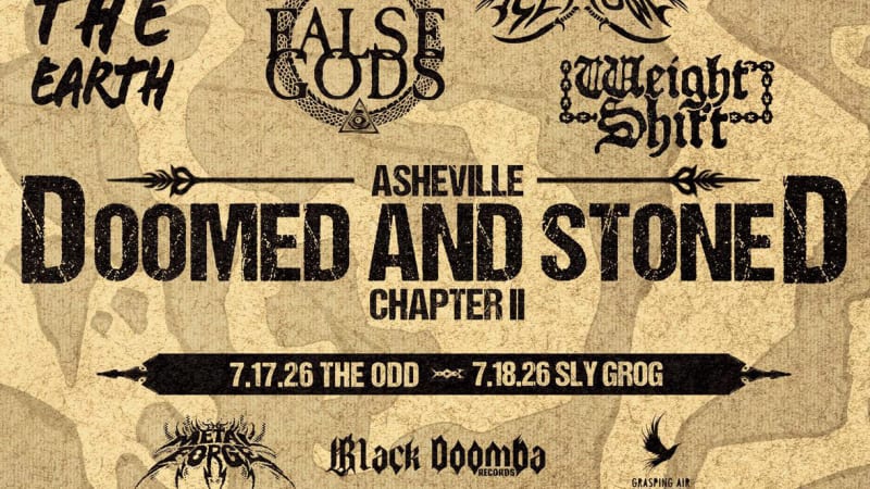 ASHEVILLE DOOMED & STONED CHAPTER II: First Lineup Announcement