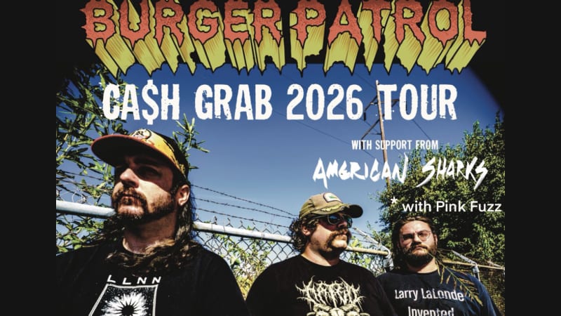 RICKSHAW BILLIE'S BURGER PATROL Announce US Tour